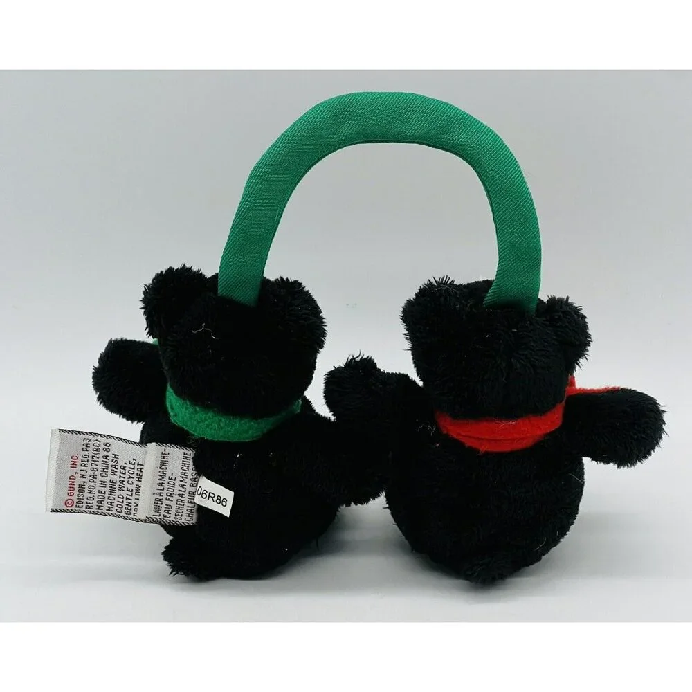 Gund Holiday Hangers Plush Bears Season Greetings Stuffed Animal Christmas 88367